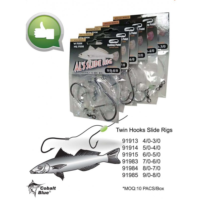 Jew Fish / King Fish Slide Rigs Viva Fishing Australia