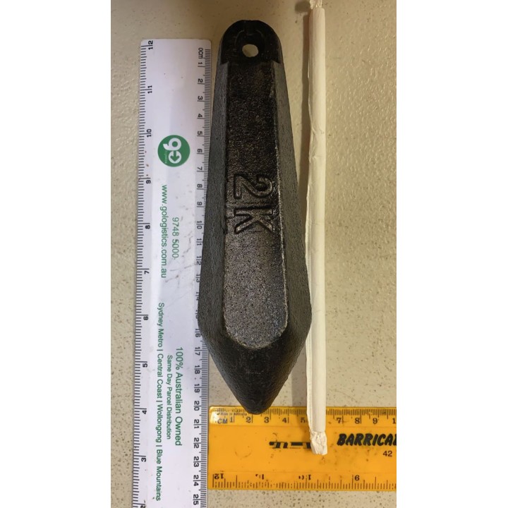 2kg Iron Sinker