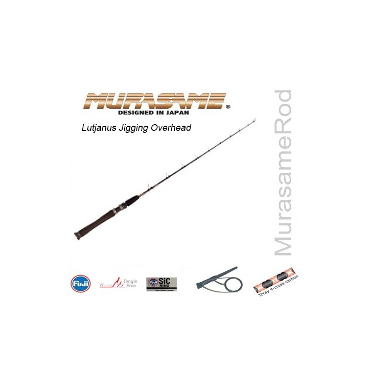 Murasame Lutjanus Jigging Overhead Rod 62120