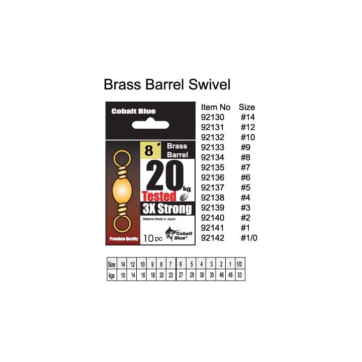 Brass Barrel Swivel