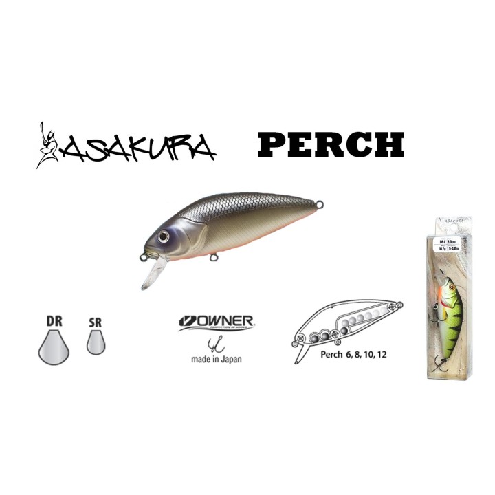 Asakura Perch 8cm SDR/F