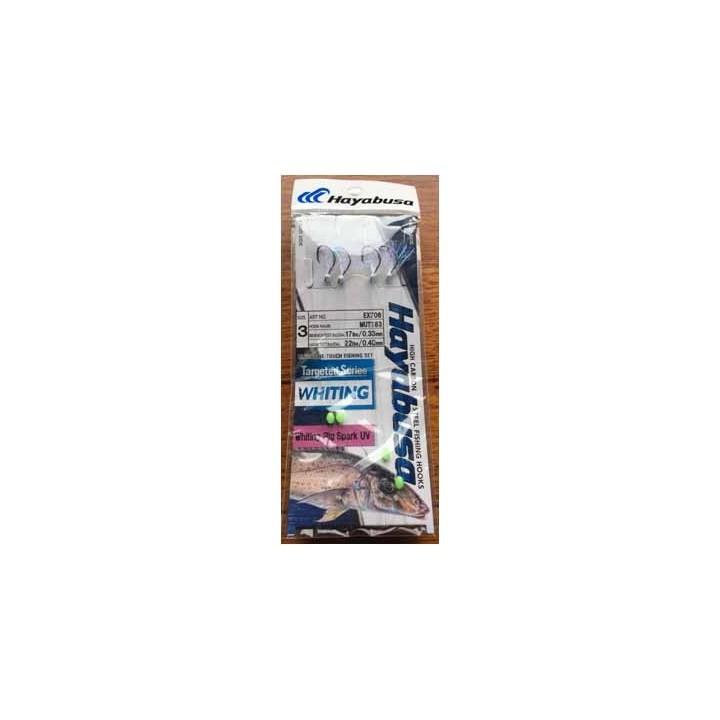 Hayabusa Whiting Rigs Twin Pac Spark UV