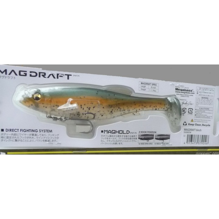 Megabass Magdraft 6"