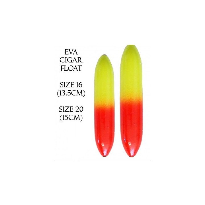 Foam Cigar Float 12cm / 13.5cm / 15cm