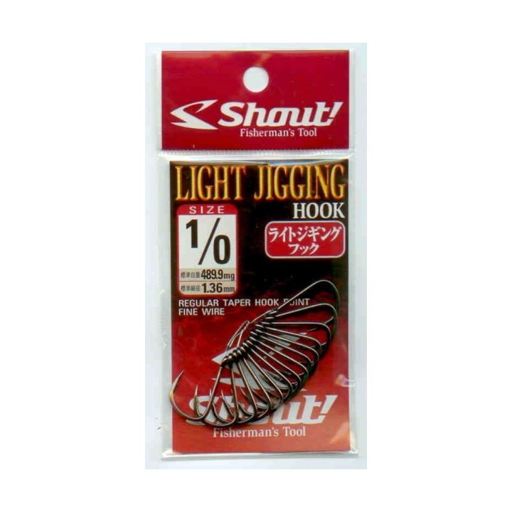 Shout Light Jigging Hook