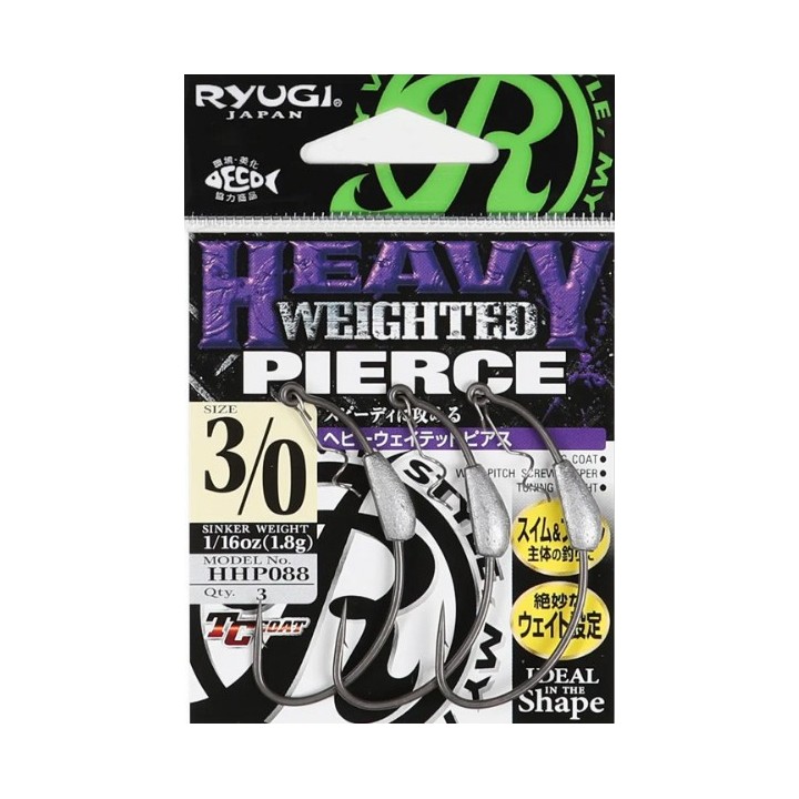Ryugi Weighted Pierce Hook