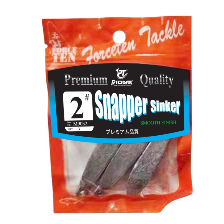 Prepack Snapper Sinker