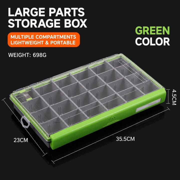 Multi Colour Tackle Box