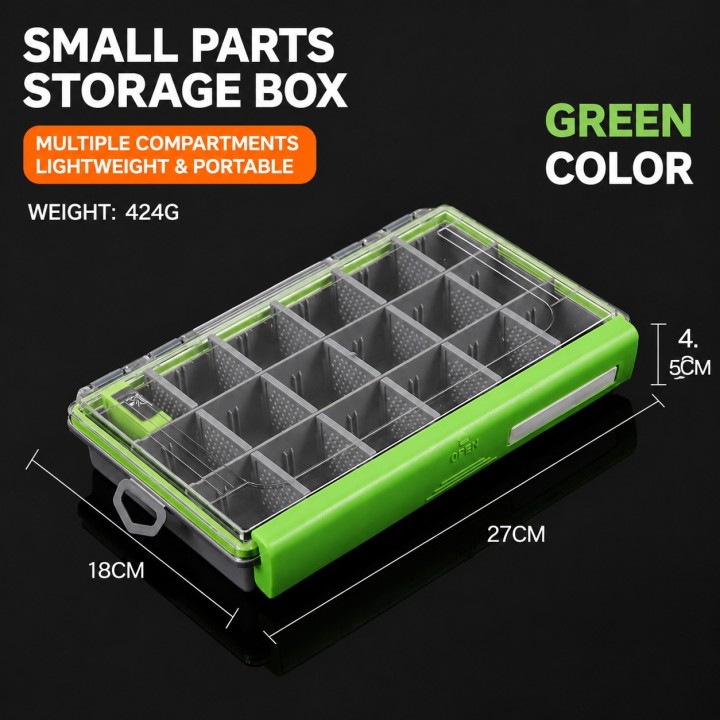 Multi Colour Tackle Box