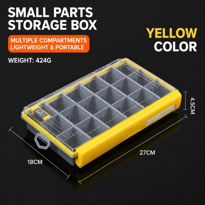 Multi Colour Tackle Box