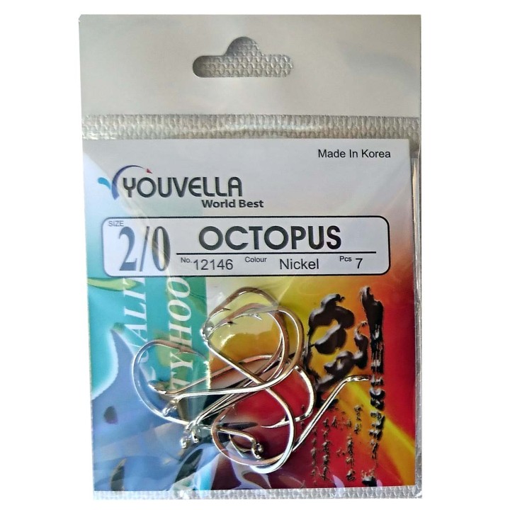 Youvella Prepac Hook Octopus