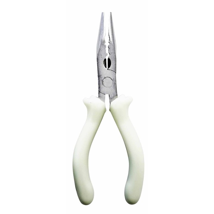 S/Steel 6" Lumo Handle Straight Nose Plier