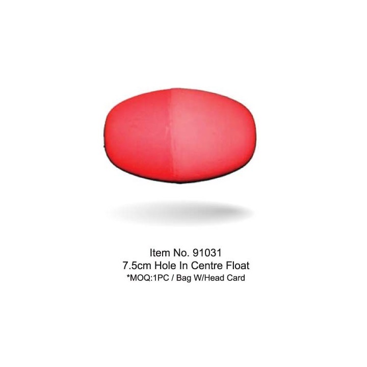 7.5cm Hole in centre foam float