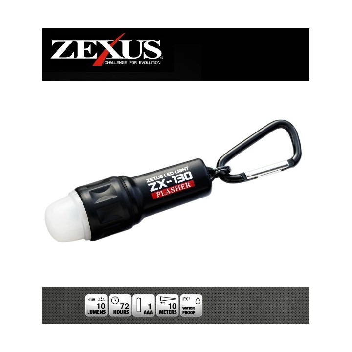 Zexus ZX-130 safety signal LED light