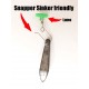 Ezy Sinker Clip XL-Snapper sinker friendly