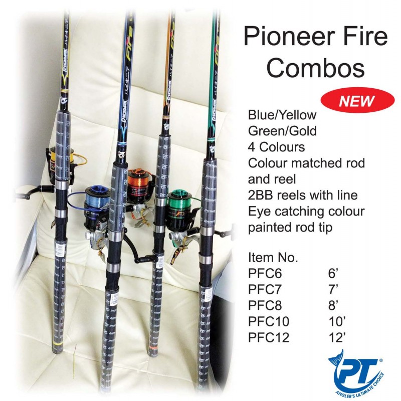 Pioneer Fire Combos - Viva Fishing Australia