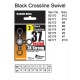 Black Crossline Swivel