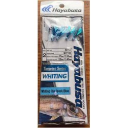 Hayabusa Whiting Rigs Twin Pac Spark Blue