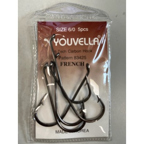 Youvella Chemically Sharpened Hook French