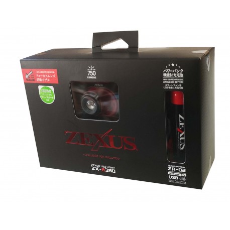 ZEXUS ZX-R370 830 LUMIN RECHARGEABLE HEADLAMP