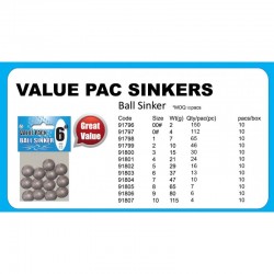 Value Pack Sinker Ball