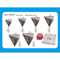 Bulk sinkers Star