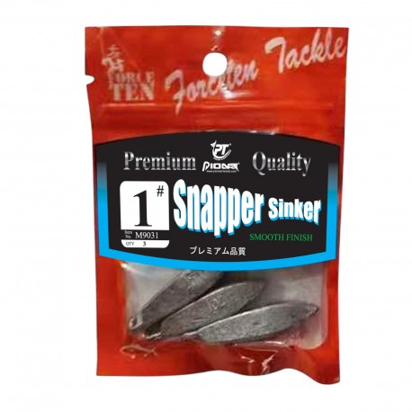 Prepack Snapper Sinker