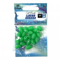 Force10 Soft Beads 20 Pac Grn