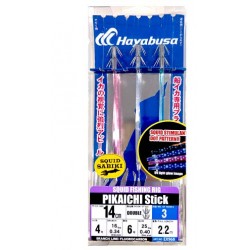 Hayabusa Sabiki EX968-Pikaichi Stick-Squid