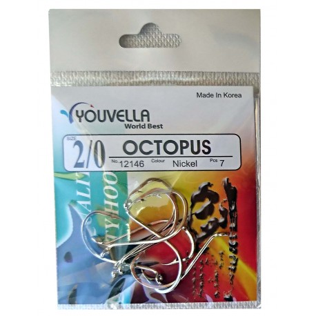 Youvella Prepac Hook Octopus