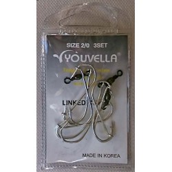 Youvella Gang Hook 3 sets Prepac