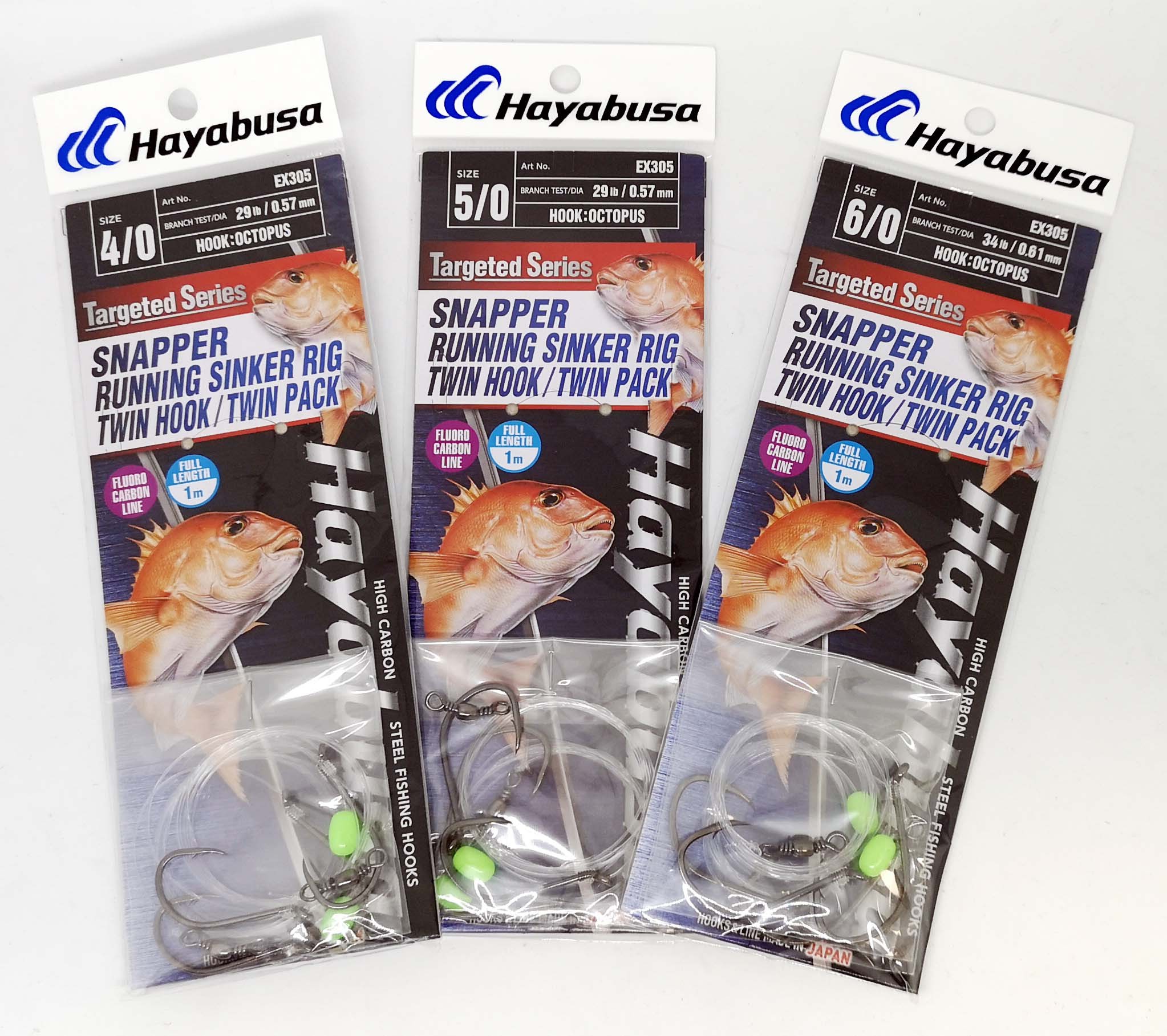 Running Sinker Snapper Rig Twin Pac EX305 Viva Fishing Australia